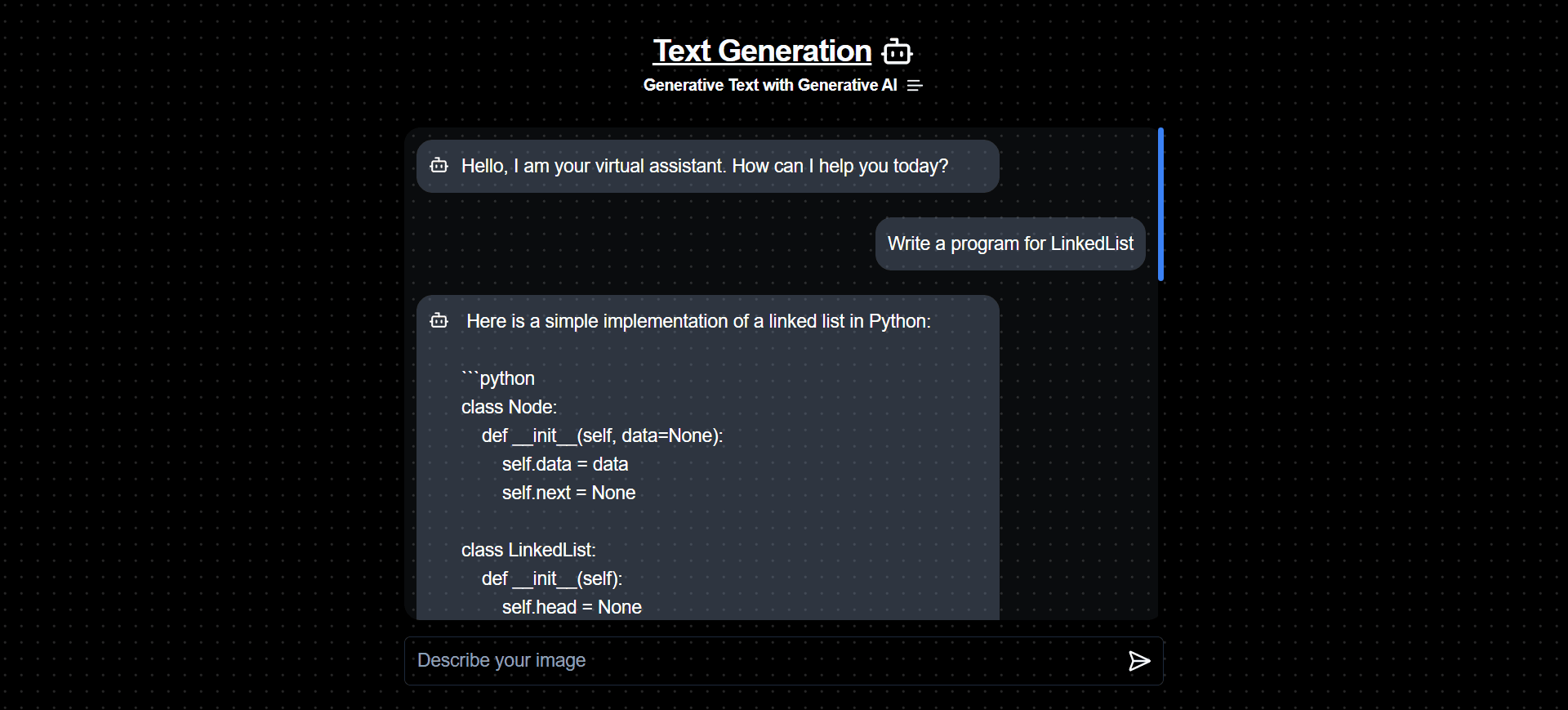 Text Generation