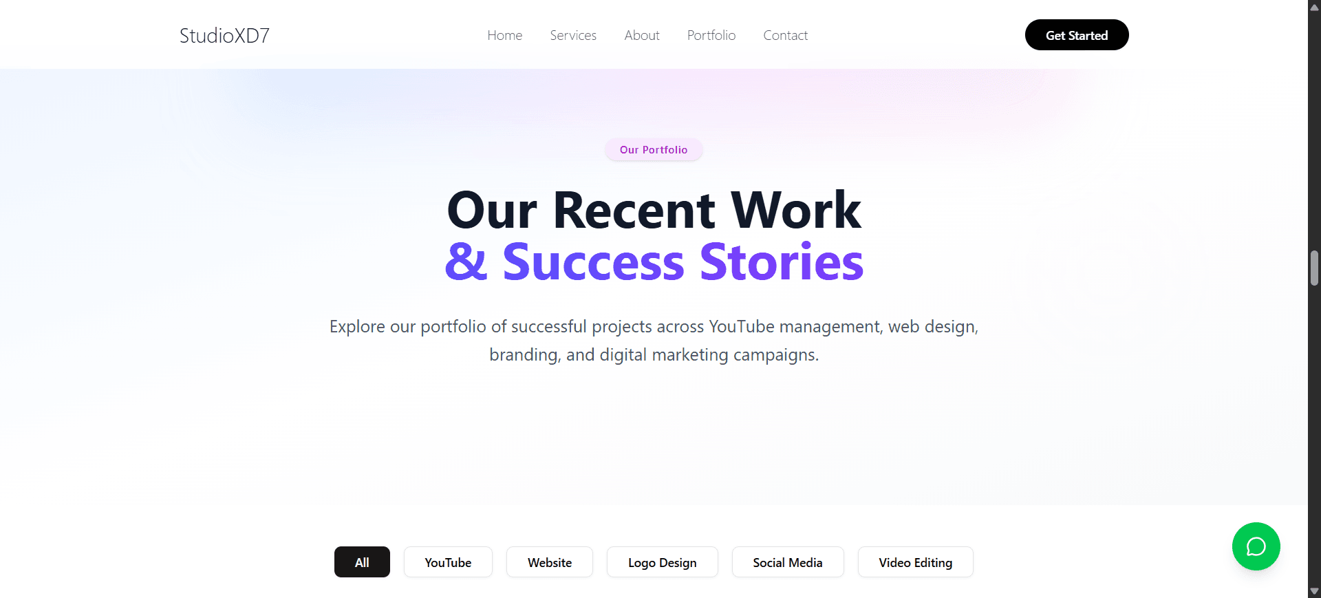 Portfolio Section
