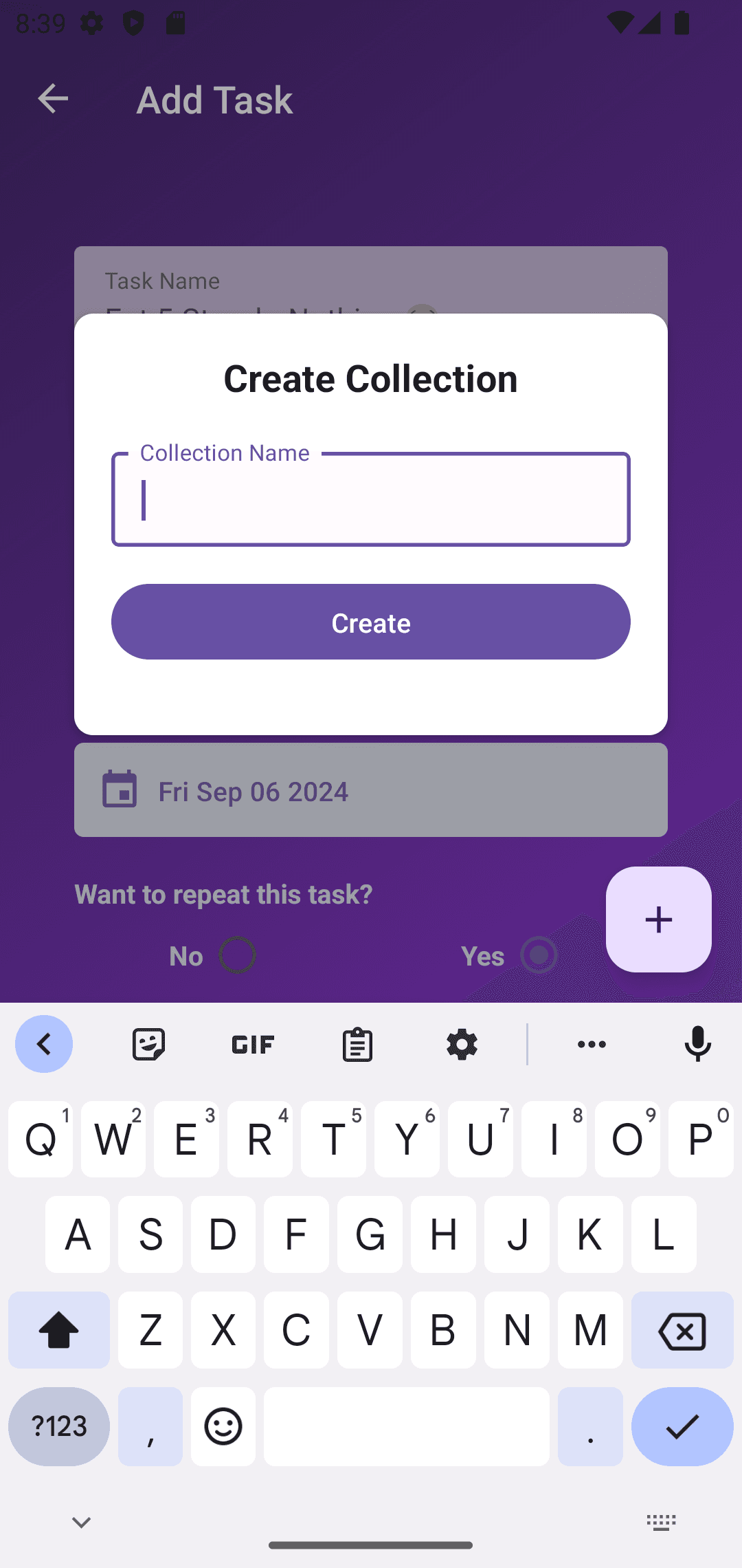 Create Collection
