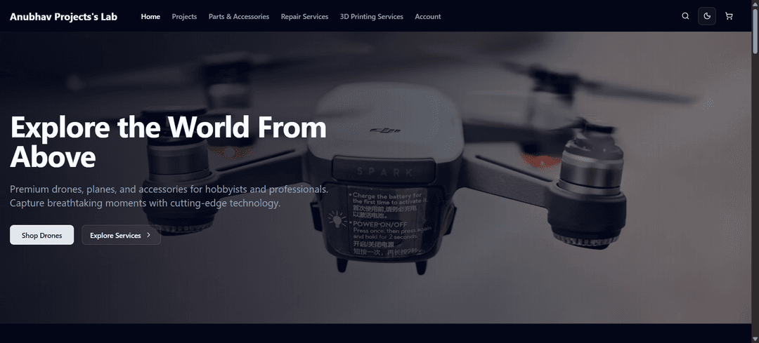 Anubhav Projects Lab E-commerce Website