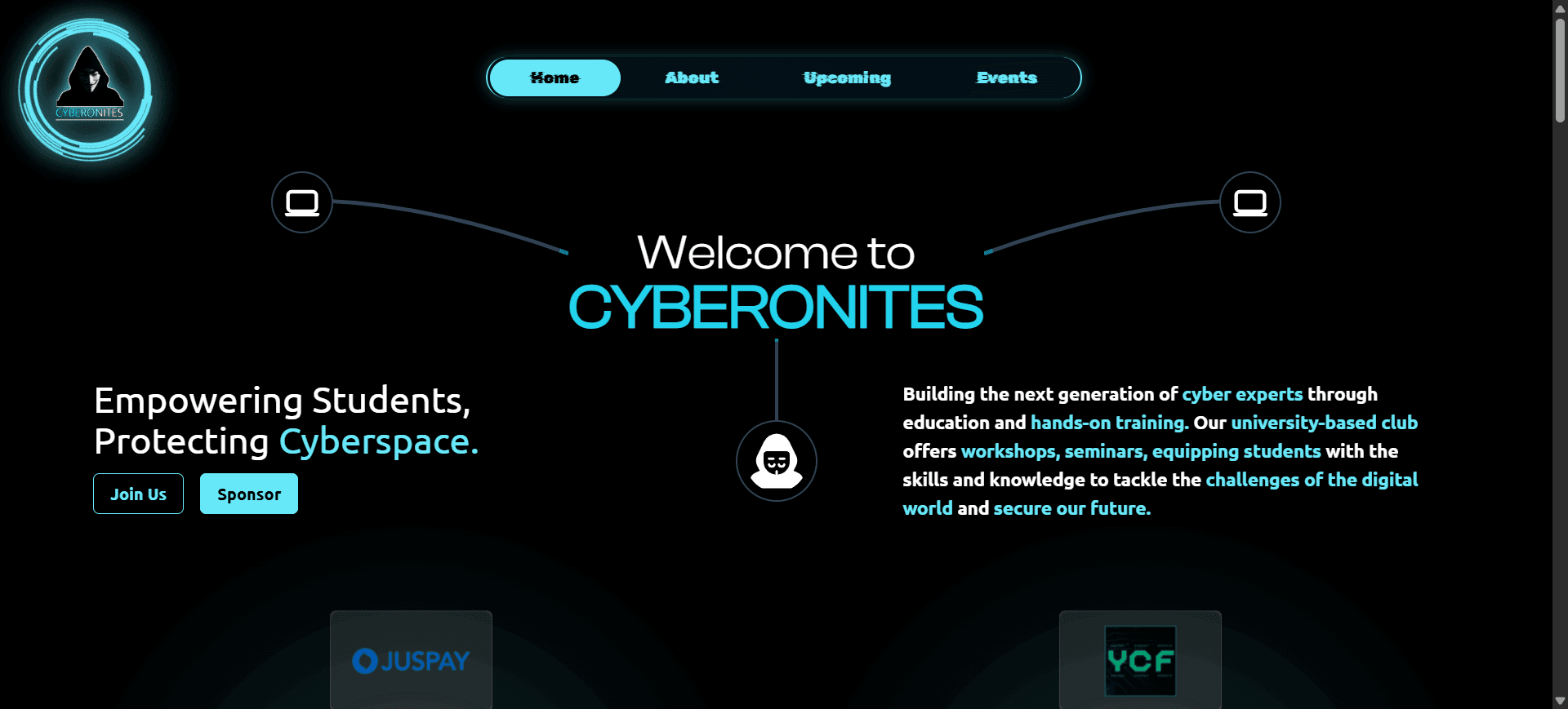Cyberonites Club Website